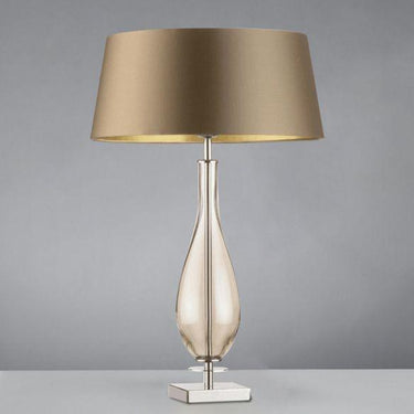 Transparent modern table lamp
